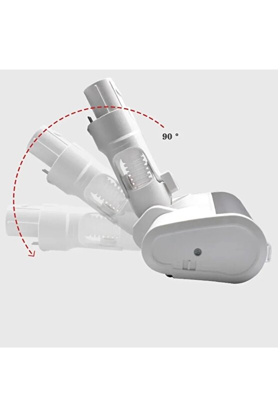 Dream e V8 V9 V10 V11 İçin LED Işıklı Islak Kuru Turbo Süpürge Başlığı Elektrikli Yedek Fırça Başlık