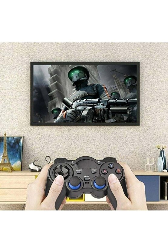 Kablosuz Telefon Tablet Oyun Kolu 2.4ghz Android Uyumlu PC  Tv  Tv Box  PS3 UYUMLU Gamepad