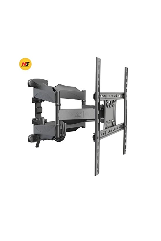 North Bayou Nb P5 32-60 Uyumlu Led Tv Için Full Motion Ince Güçlendirilmiş Hareketli Askı Aparat