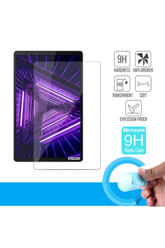 Lenovo Tab M10 Hd Tb-x306f Za6w0008tr 10.1 Inç Ultra Hd Darbe Emici 9h Nano Glass Ekran Koruyucu Cam