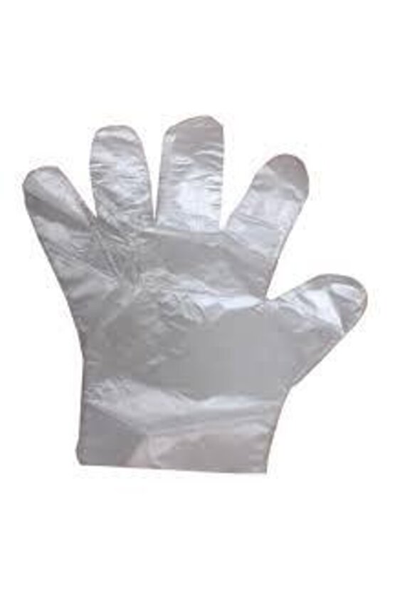 Poşet Eldiven Kullan At 300 Adet Kalın Dayanıklı Naylon
