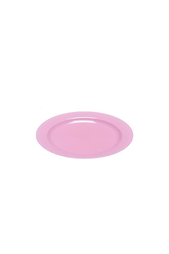 Plastik Pembe Tabak 19 Cm 10lu