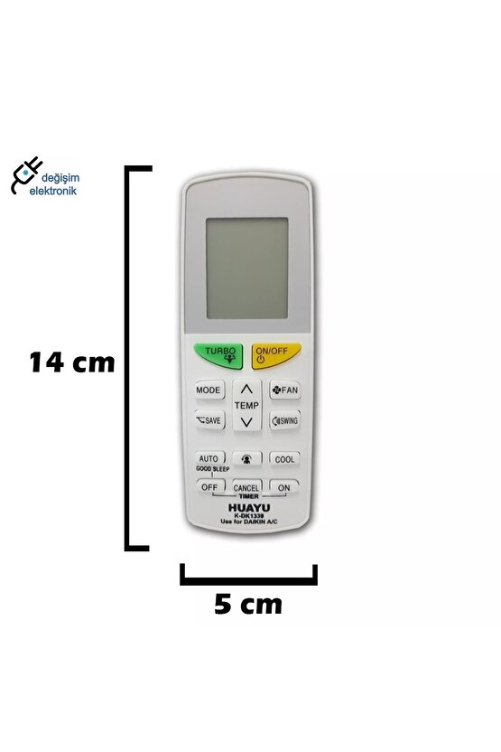 Daıkın Arc455a1 Klima Kumandası