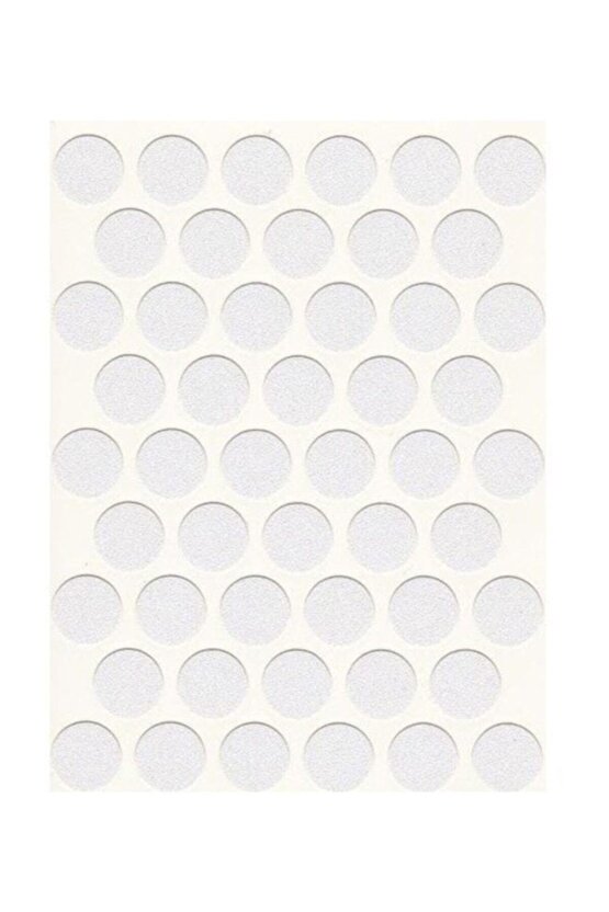 Trs Yapışkanlı Vida Tapası Beyaz Vida Kapatıcı (50 Adet) - Vida