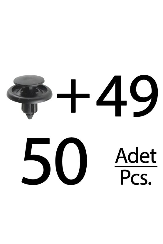 Nissan için Tampon Klips- 50 Adet