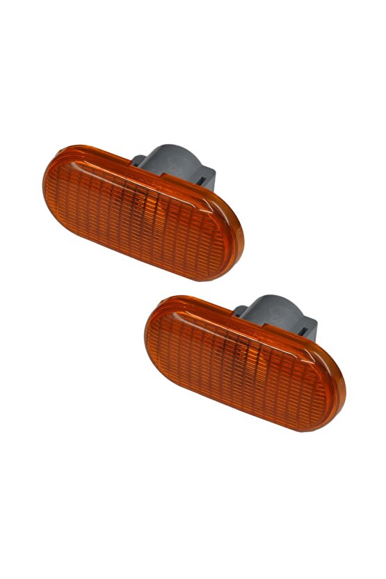 Renault Clio, Nissan Micra Için Çamurluk Sinyali 2li - Sarı