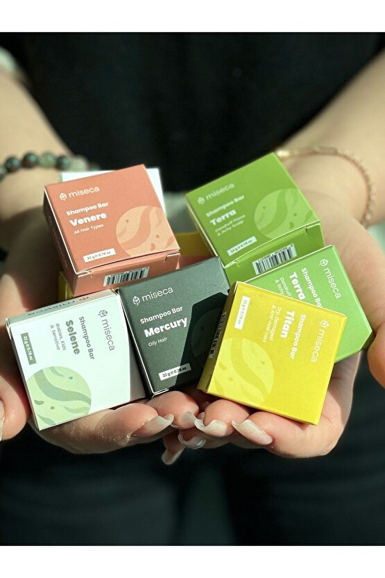 Mini Boy Beşli Katı Şampuan Deneme Seti 22g