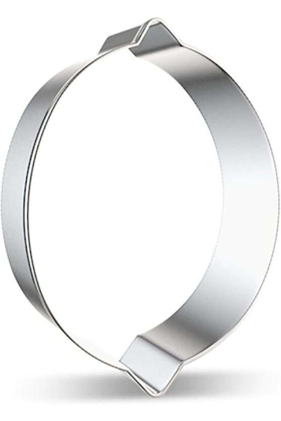 Limon Şekli Paslanmaz Çelik Kurabiye Kalıbı 3 Lü Set