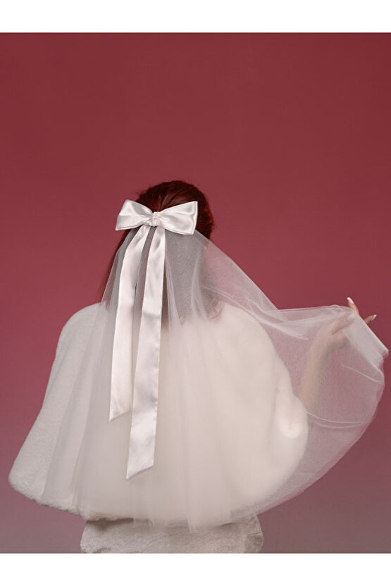 Fiyonk Gelin Duvak Gelip Kep Vualet Gelin Kep,nikah Şapkası Vualet