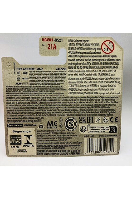 Yeni - New 81 Chevy Camaro Mini Araba 1:64 Ölçek Hotwheels Marka 1010