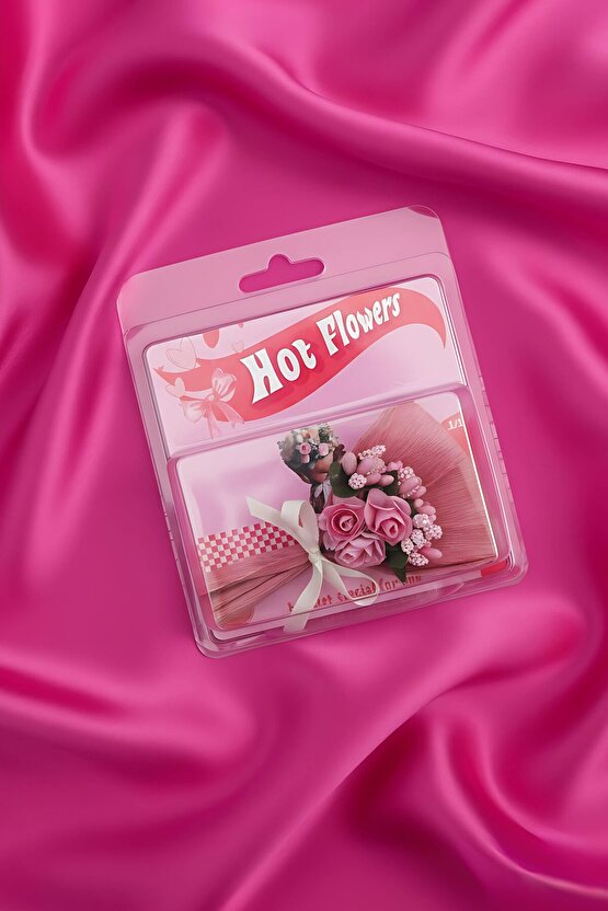 Hot Flowers Minik Çiçek Sevgiliye Özel Hediye Love Flowers Pembe Gül Buketi
