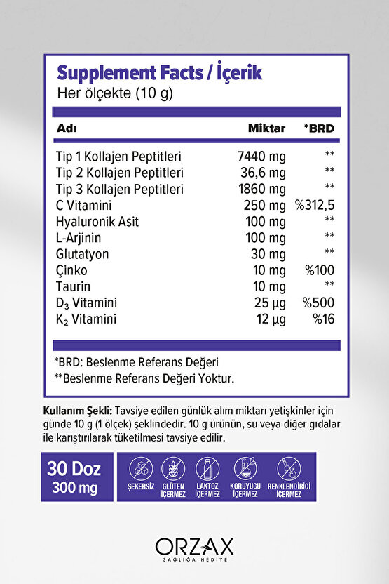 Day 2 Day The Collagen All Body Toz 300 gr 8697595876121