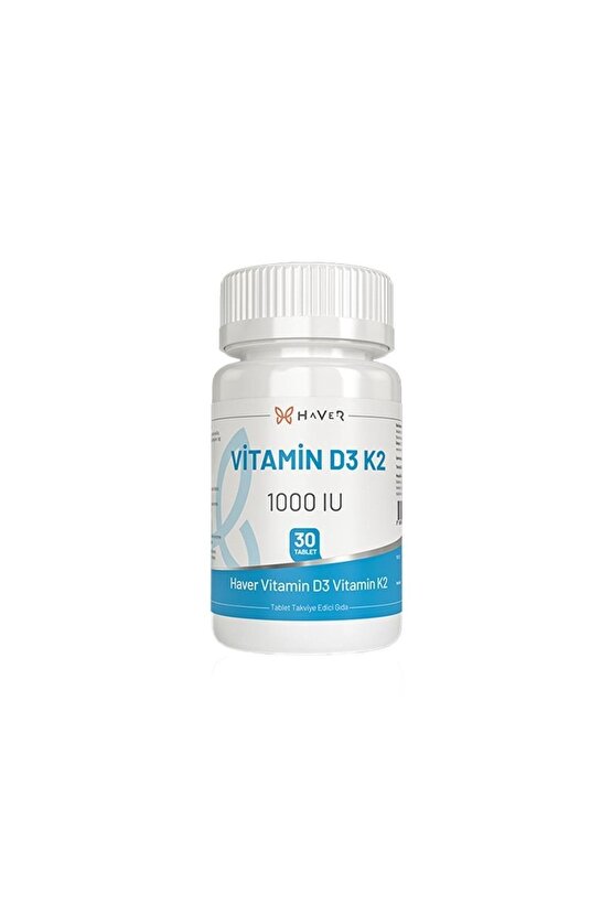 Vitamin D3 K2 30 Tablet