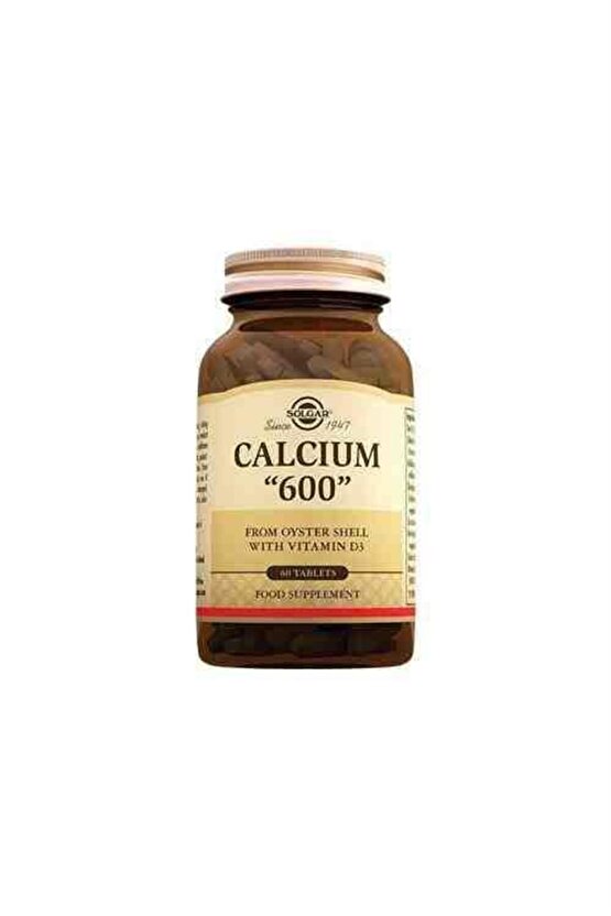 Calcium Oyster Shell 600 Mg 60 Tablet