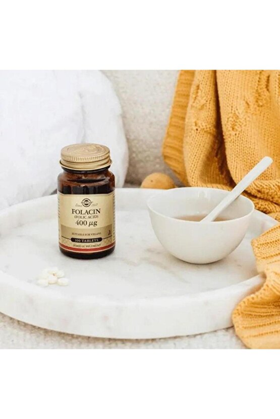 Folacin 400 mcg 100 Tablet