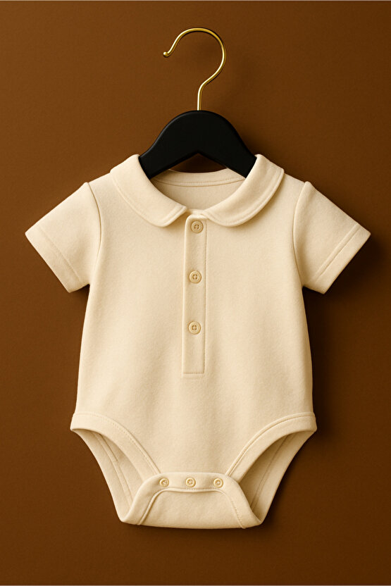 12 Adet - Bebek ve Çocuk Boy Ahşap Görünümlü Plastik A Kalite Elbise Askısı Tshirt Pantolon Askı