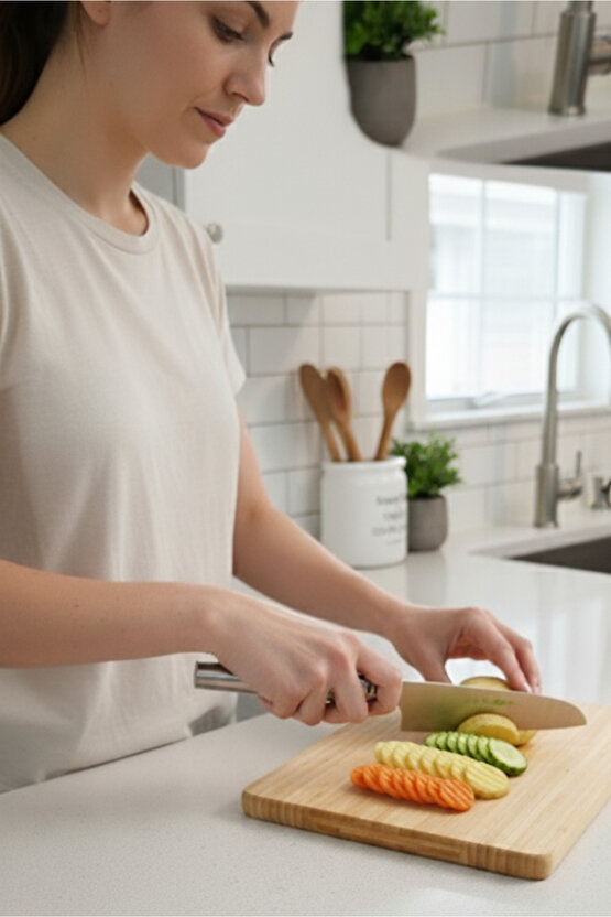 Şekilli Patates Bıçağı Sebze Meyve Zigzag Dilimleme Bıçağı