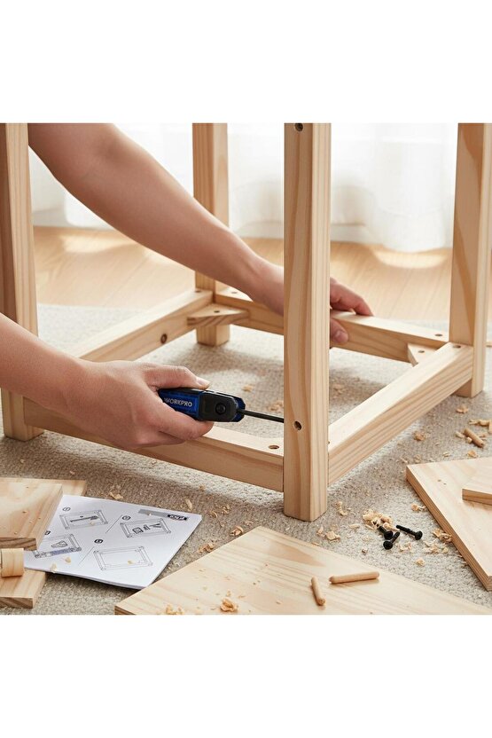 WP222028 8 Parça CR-V Metrik Çakı Tipi Profesyonel Allen Anahtar Takımı