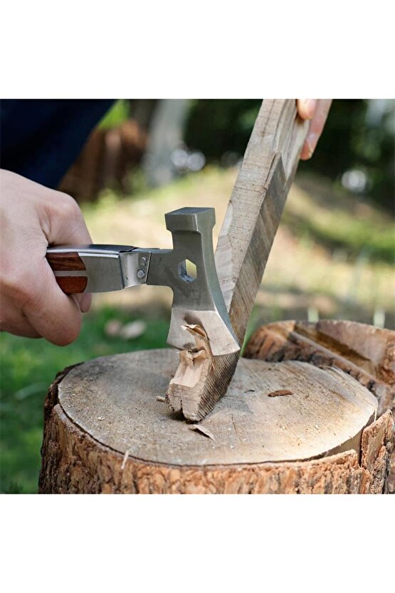 WP383001 12 IN 1 Çok Fonksiyonlu Profesyonel Mini BaltaÇekiç Alet Seti + Taşıma Kılıfı