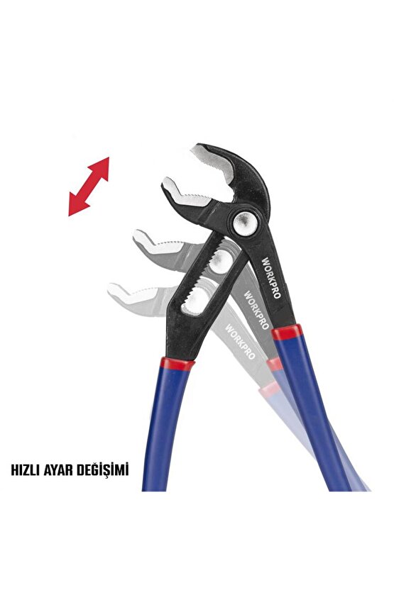 WP231086 200MM CR-V Profesyonel Ayarlı Düğmeli Fort Pense