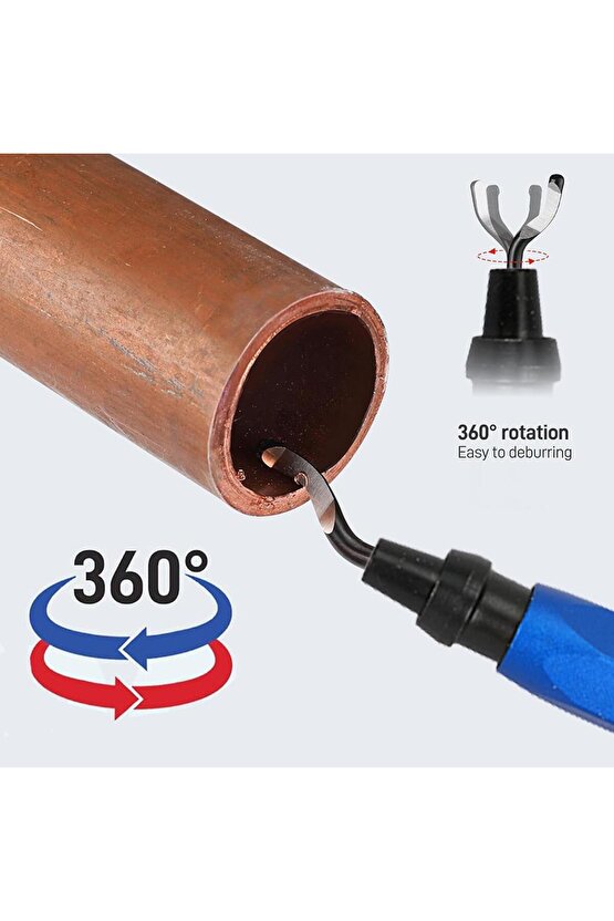 WP309010 Profesyonel Çapak Temizleme Kalemi + 3 Parça Bıçak