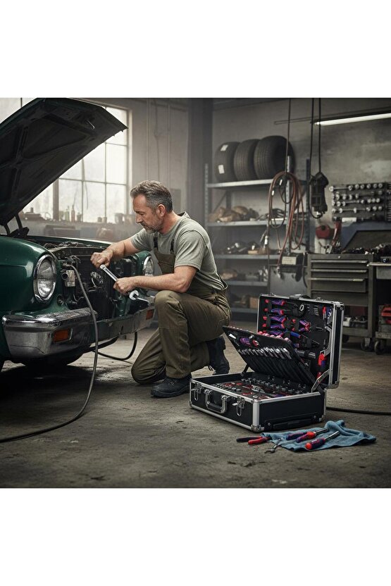 WP209089 145 Parça CR-V Profesyonel El Aleti Tamir Seti Tamir Bakım Çantası