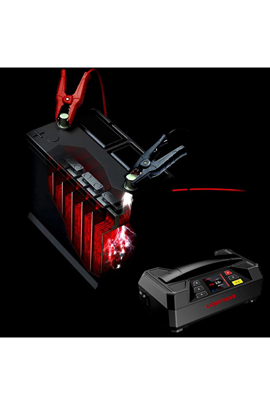 JTC4250 12V220V 4250Amp LiFePO4 Akıllı Akü Test + Akü Takviye + Akü Şarj Cihazı