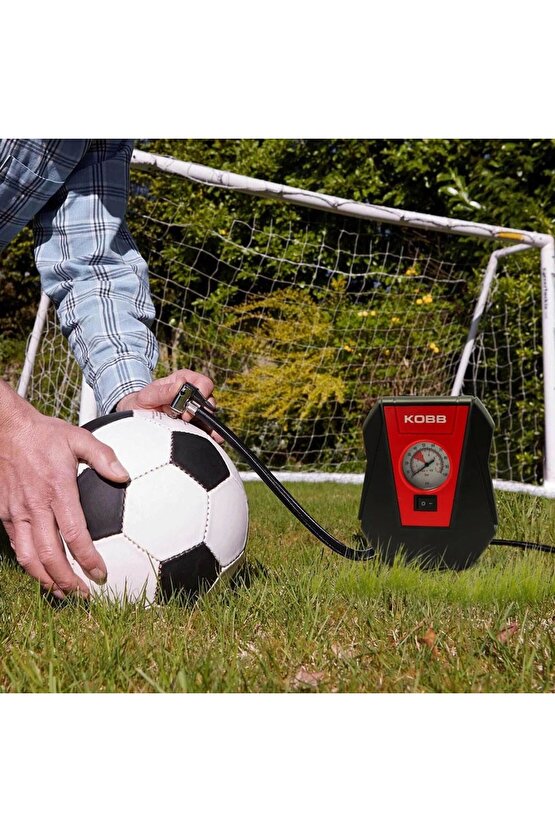 KOBB KB100 12Volt 100 PSI Analog Göstergeli Hava Lastik Şişirme Pompası