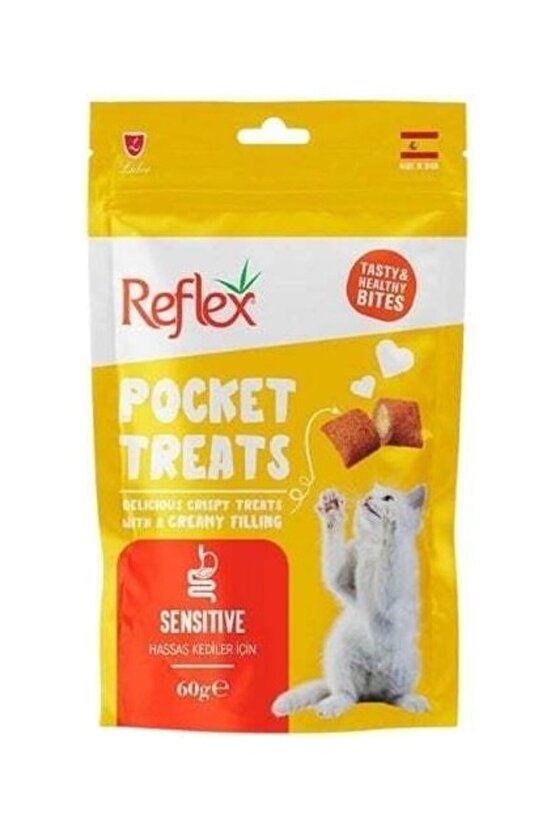 Pocket Treats Sensitive Kedi Ödül Maması 60 gr