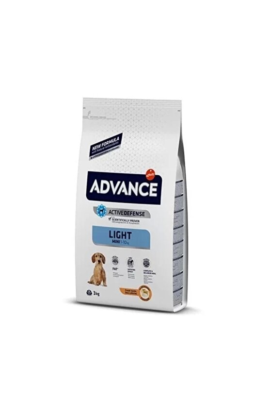 Light Mini Tavuklu Küçük Irk Diyet Köpek Maması 3 Kg