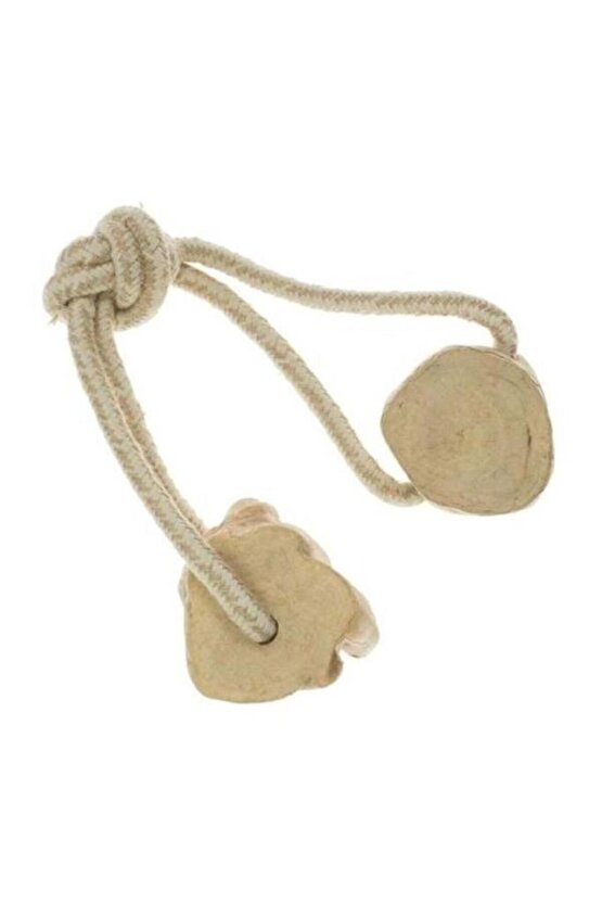 Tek Düğümlü Kahve Ağacından İpli Köpek Oyuncağı 350 Gr 45 Cm - ICC391
