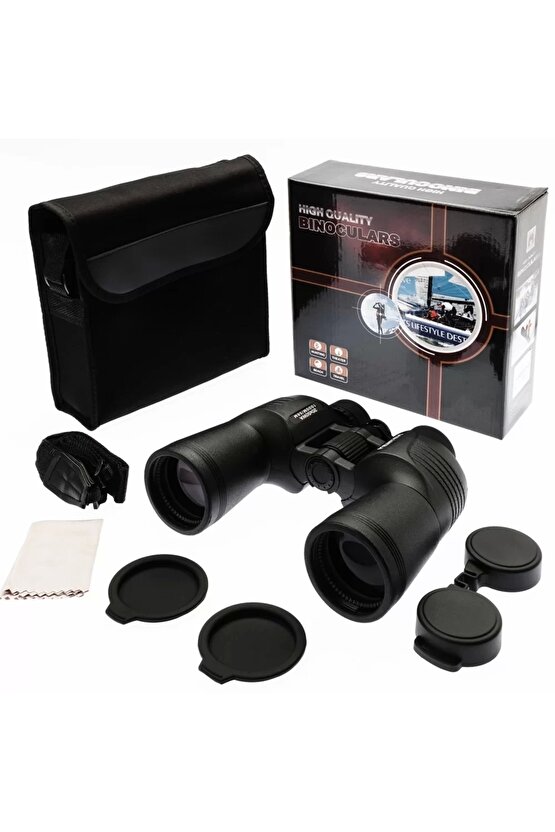 20x50 Wa Su Geçirmez Dürbün Geniş Ön Mercek 1000m56m