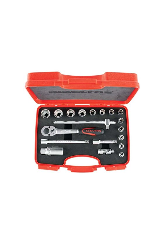 IZELTAS 38 Altı Köşe Lokma Takımı 19 Parça