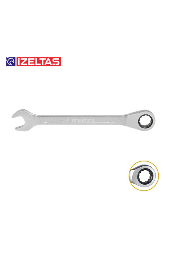 IZELTAS Cırcır Kombine Anahtar 18 mm