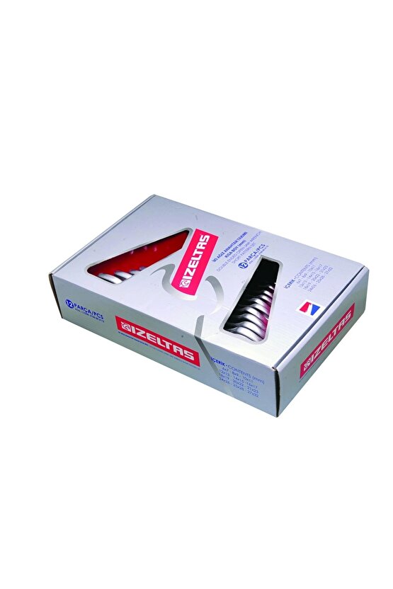 0130002112 İki Ağız Anahtar Takımı Uzun Boy 12 Parça