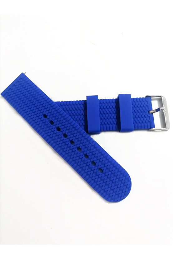 24mm Silikon Saat Kordonu 24 MM - LACİVERT