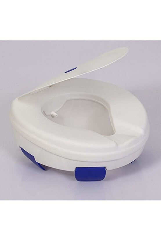 Yükseklik artırıcı klozet kapaklı, taharet musluklu fonksiyonel ürün