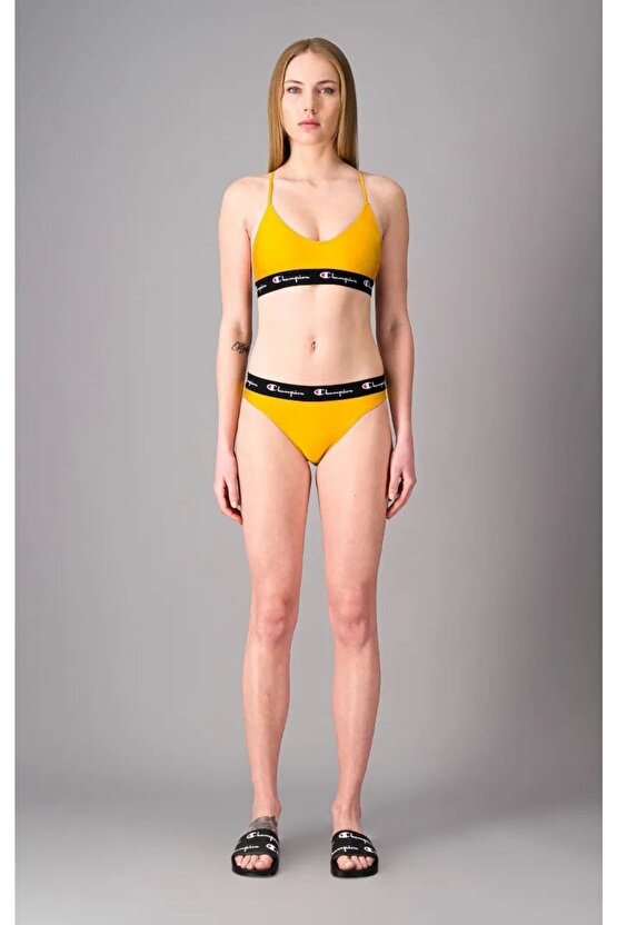 Script Trim Hipster Sarı Bikini Altı