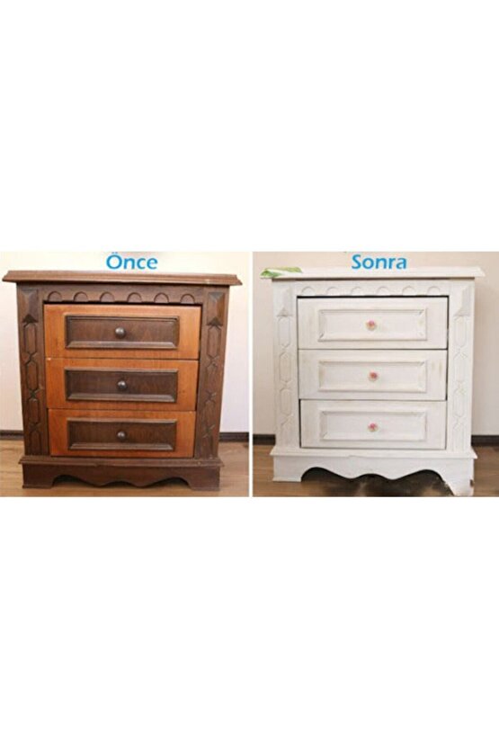 Tüm Yüzeylere Uygun Aqualux Hobimobilya Boyası 0.75 L