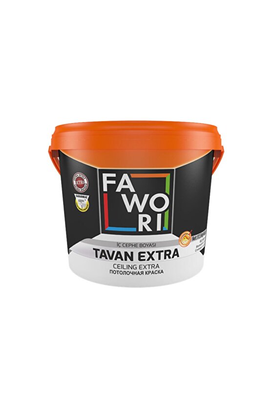Extra Tavan Boyası Su Bazlı 3,5 Kg Beyaz