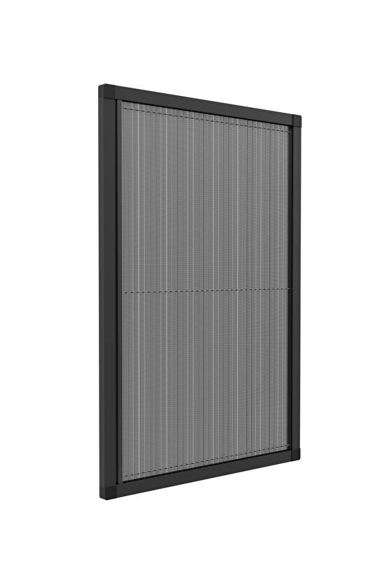 Sineklik Pileli Sineklik Plise Sineklik Demonte Sineklik 0-90 Cm X 0-200cm Kapı Antrasit Gri