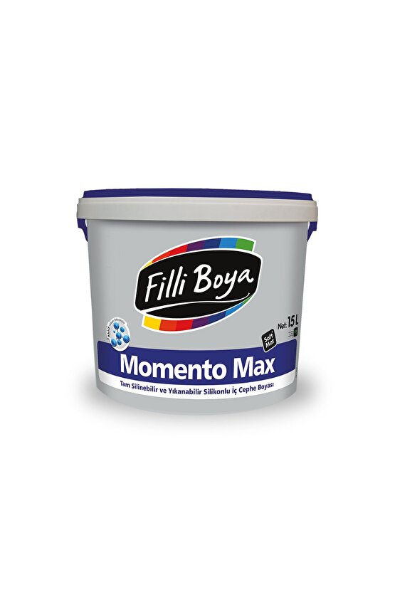 Momento Max Silinebilir Ve Yıkanabilir Boya 2,5l Andezit 45