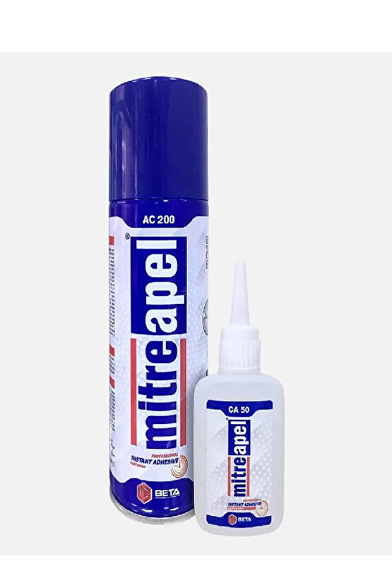 Mitre Apel Hızlı Yapıştırıcı 50gr+200ml (1 Adet)