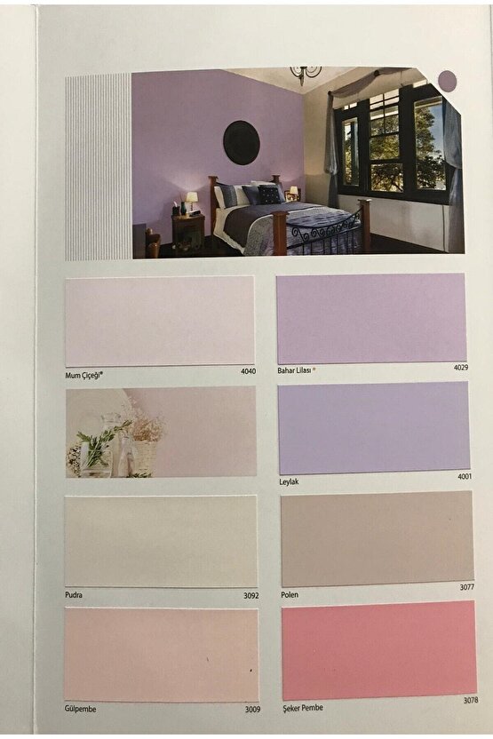 Plastik İç Cephe Duvar Boyası 3,5 Kg-Açık Mavi