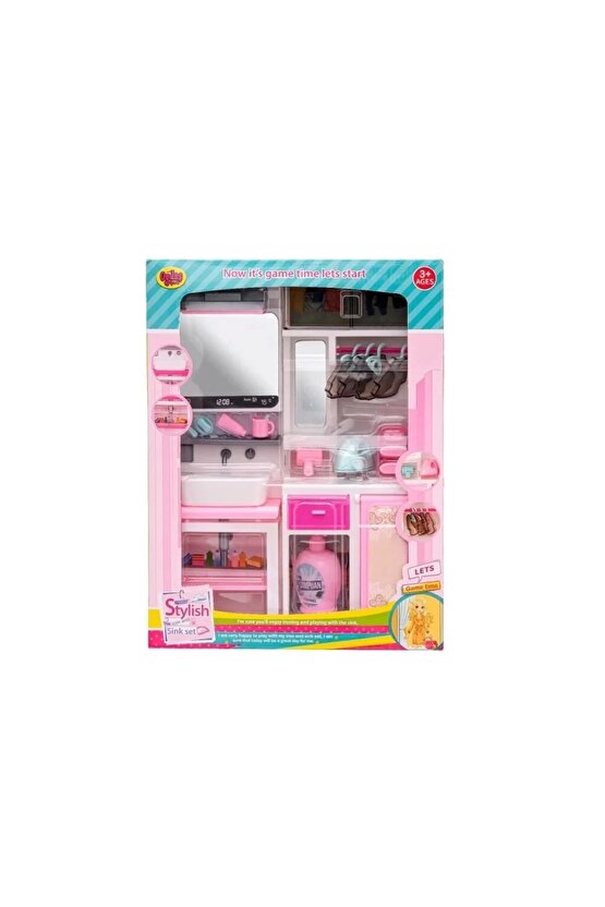 ÜTÜ MASASI VE LAVABO 2 Lİ PAKET KUTULU 3+