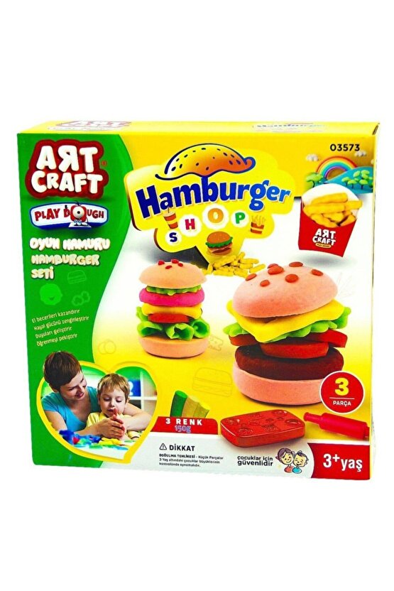 Art Craft Hamburger Set Oyun Hamuru 150 Gr P26210s1945