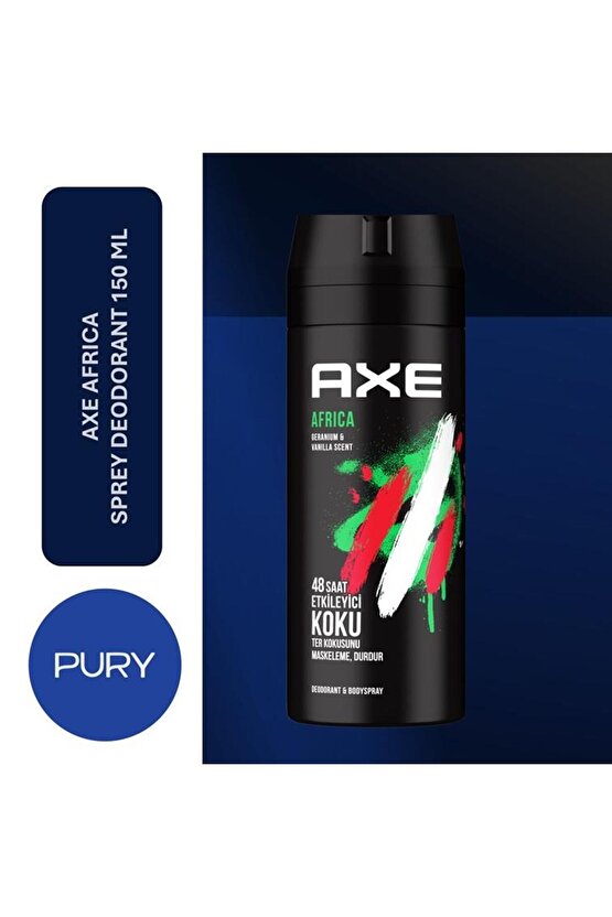 Axe Africa Sprey Deodorant