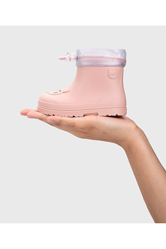 W10322 Mendi Gato Yağmur Pudra Çocuk Çizme