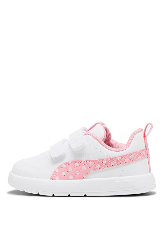 Beyaz Bebek Yürüyüş Ayakkabısı 39875905-Courtflex V3 Dotty V Inf P