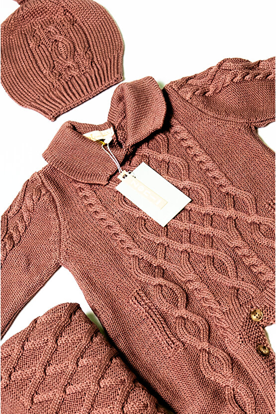 Yeni Doğan 5li Triko Tulum Set